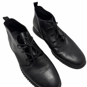 Cole Haan Black Leather Chukka Boots